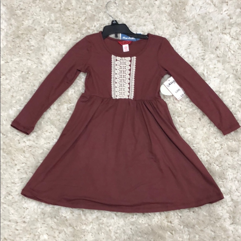 3/$20 Girls Lace Front Dress